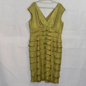 London Times Layered Dress SZ 14
